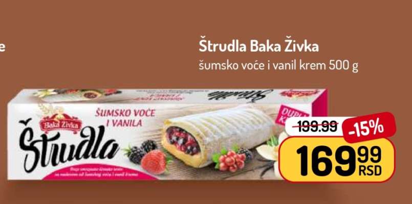 Štrudla Baka Živka