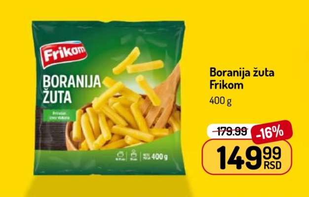 Boranija žuta Frikom