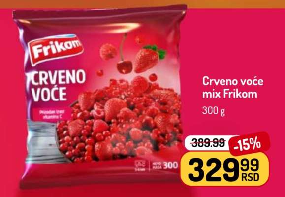 Crveno voće mix Frikom
