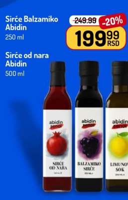 Sirće Balzamiko Abidin