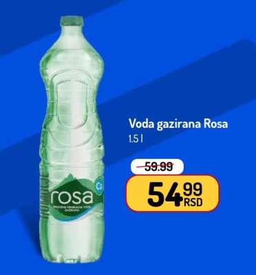 Voda gazirana Rosa