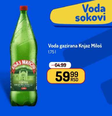 Voda gazirana Knjaz Miloš