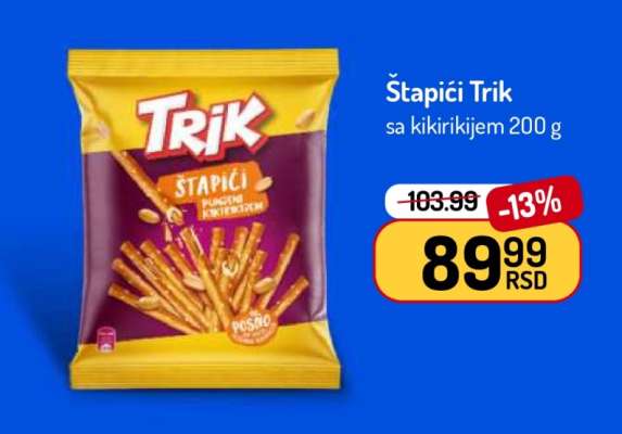Štapići Trik sa kikirikijem 200 g