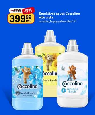 Omekšivač za veš Coccolino