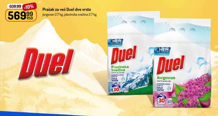 Duel Prašak za veš