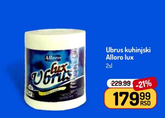 Ubrus kuhinjski Alloro lux