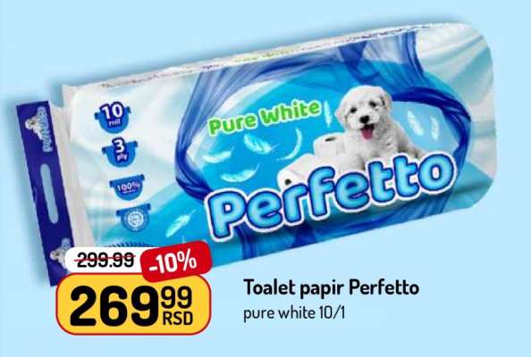 Toalet papir Perfetto