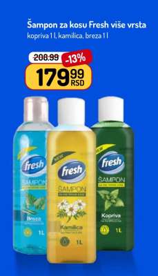 Šampon za kosu Fresh više vrsta
