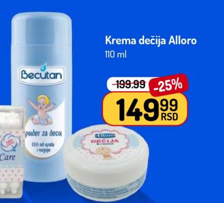 Krema dečija Alloro