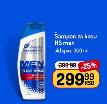 Šampon za kosu HS men