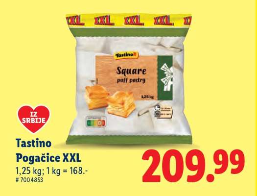 Tastino Pogačice XXL