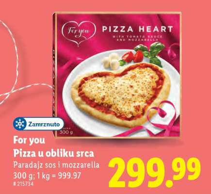 Pizza u obliku srca