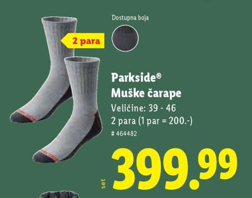 Parkside® Muške čarape