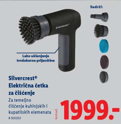 Silvercrest Električna četka za čišćenje