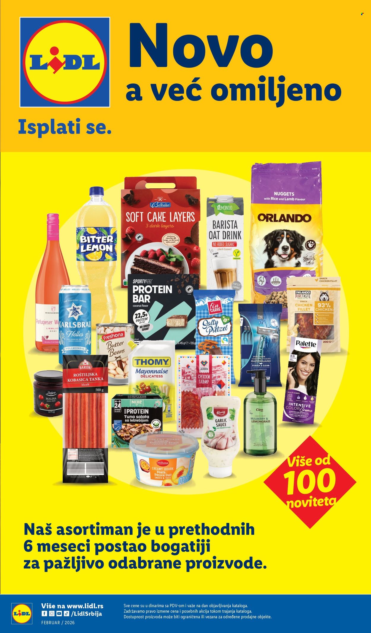 Lidl katalog. Stranica 1