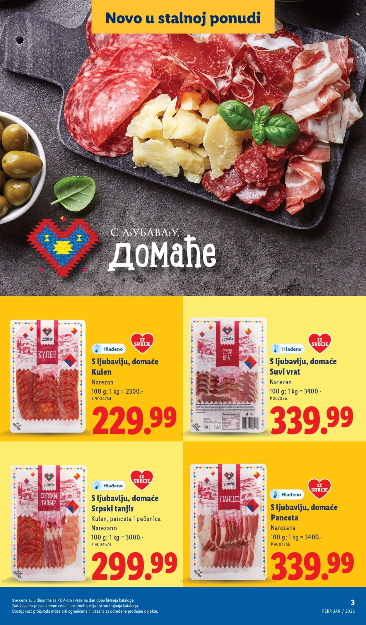 Lidl katalog. Stranica 3