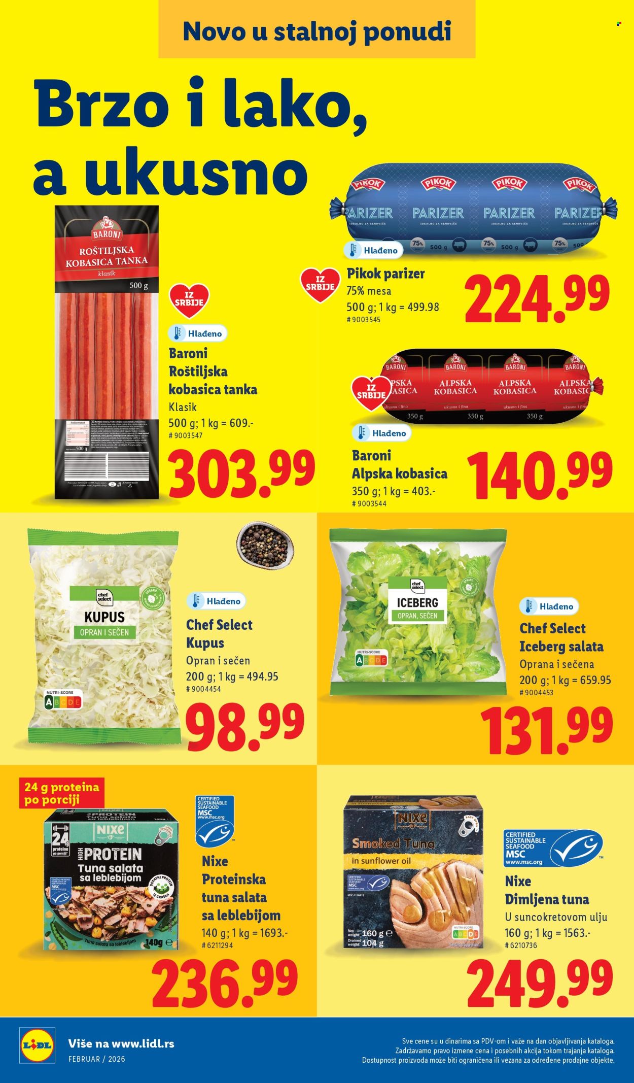 Lidl katalog. Stranica 4