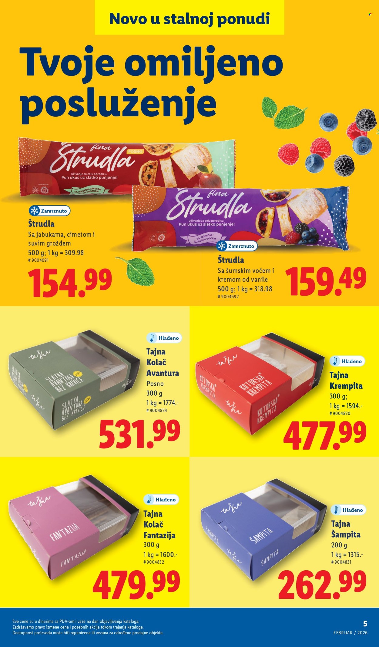 Lidl katalog. Stranica 5