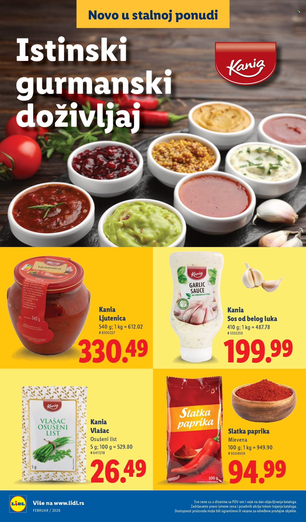 Lidl katalog. Stranica 8