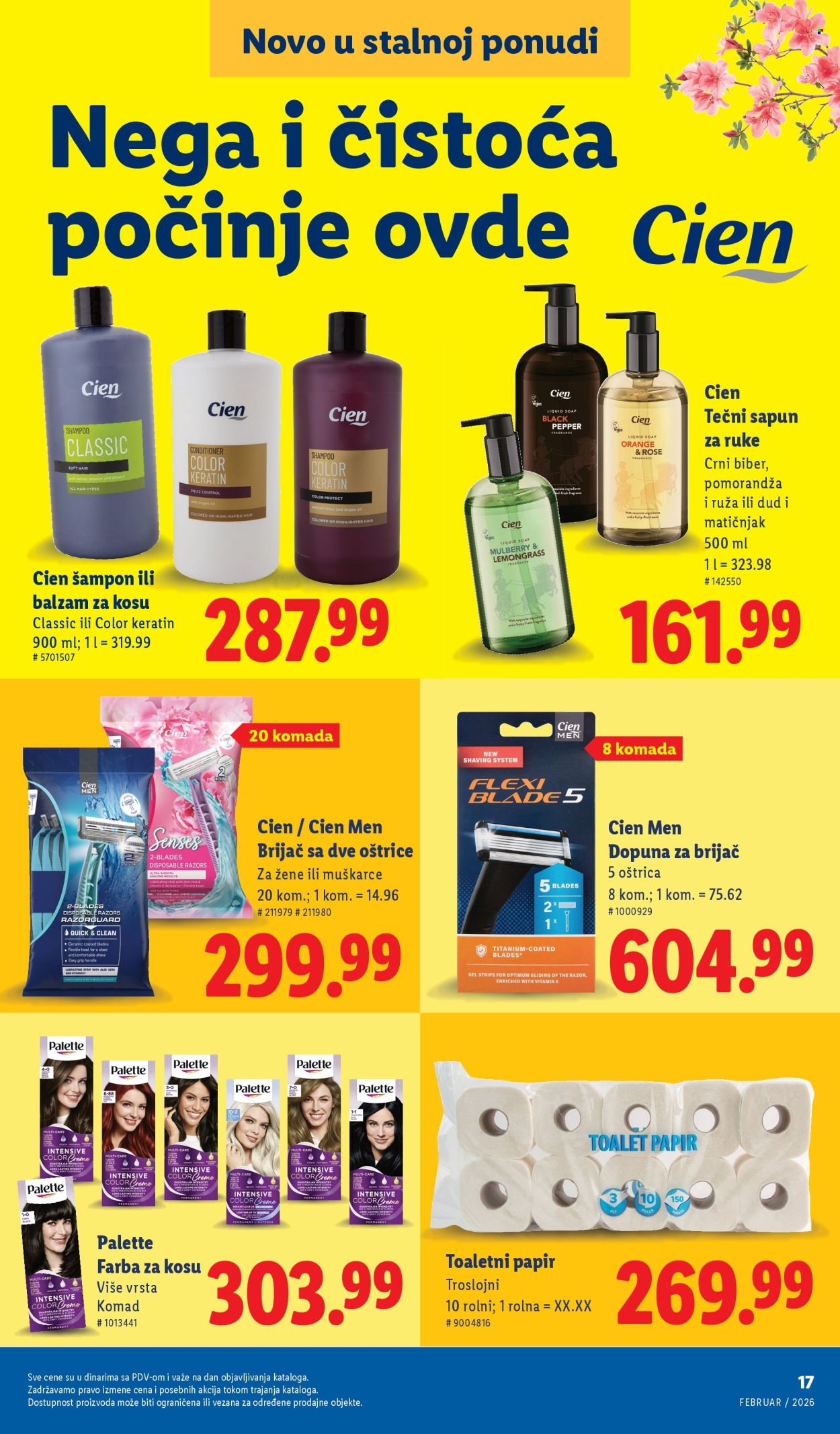 Lidl katalog. Stranica 17