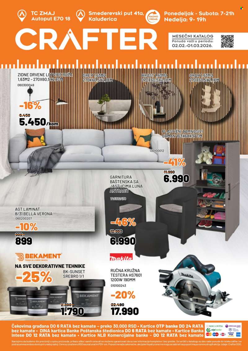 Crafter katalog - 02.02.2026 - 01.03.2026.
