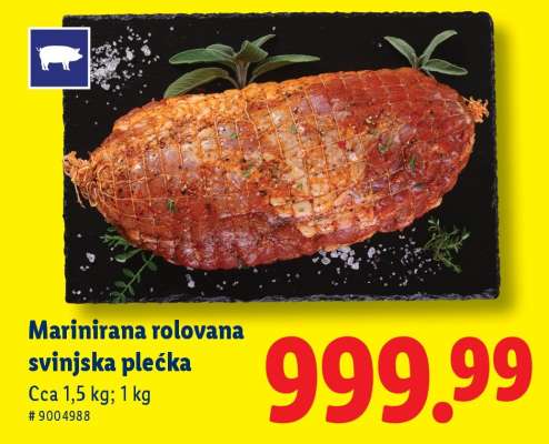 Marinirana rolovana svinjska plećka