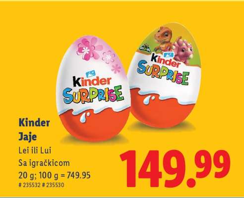 KINDER JAJE