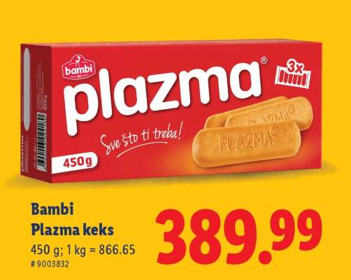 Bambi Plazma keks