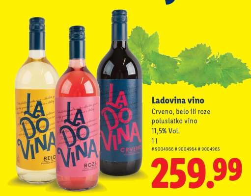 Ladovina vino