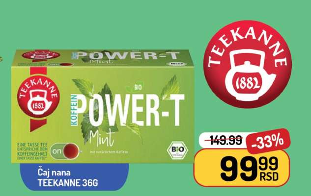 Čaj nana TEEKANNE 36G