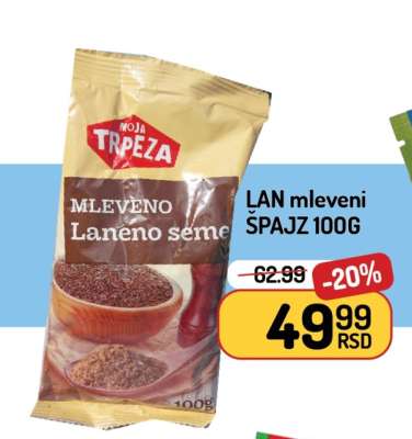 LAN mleveni ŠPAJZ 100G