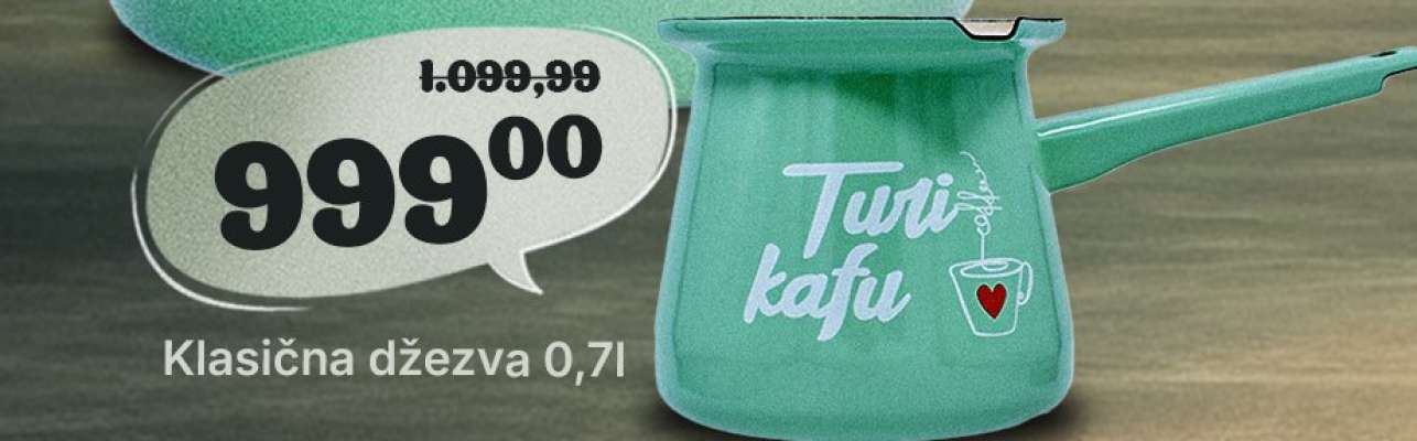 Klasična džezva 0,7l