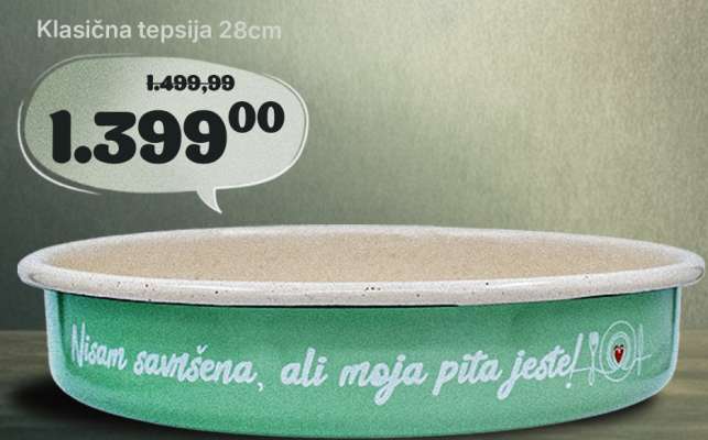 Klasična tepsija 28cm