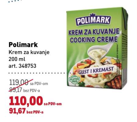 Polimark Krem za kuvanje