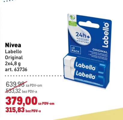 Nivea Labello Original
