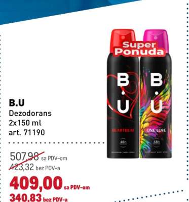 B.U. Dezodorans
