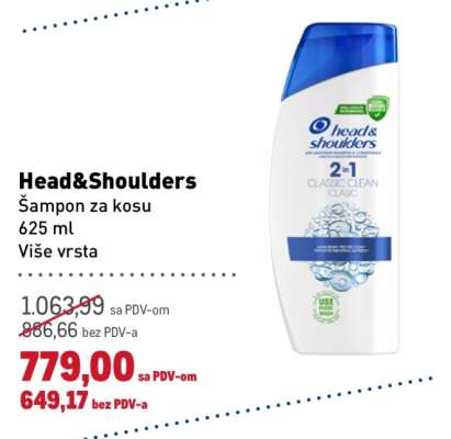 HEAD & SHOULDERS