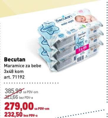 Becutan Maramice za bebe