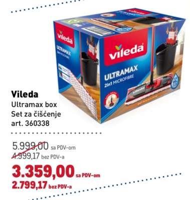 Vileda Ultramax box
