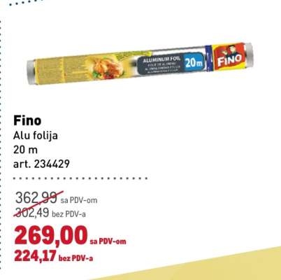 Fino alu folija
