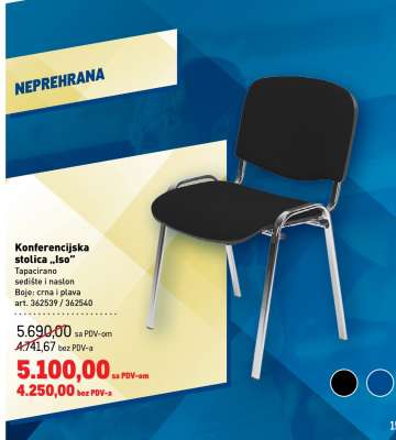 Konferencijska stolica „Iso”