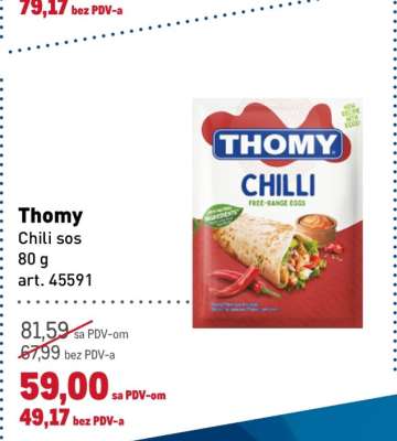 Thomy Chili sos
