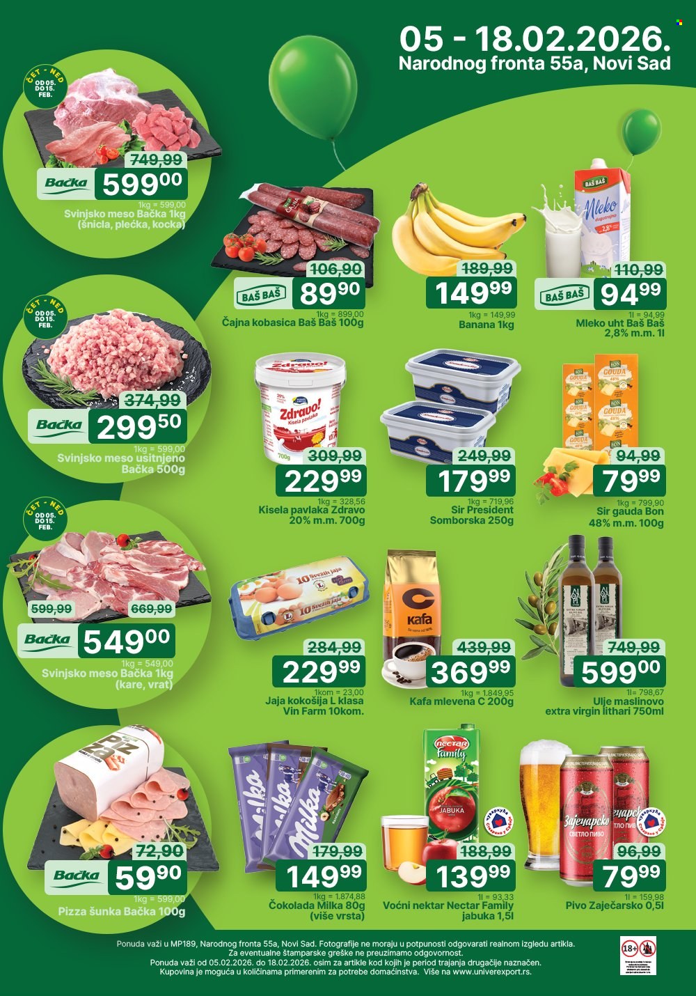 Univerexport katalog - 05.02.2026 - 18.02.2026. Stranica 1