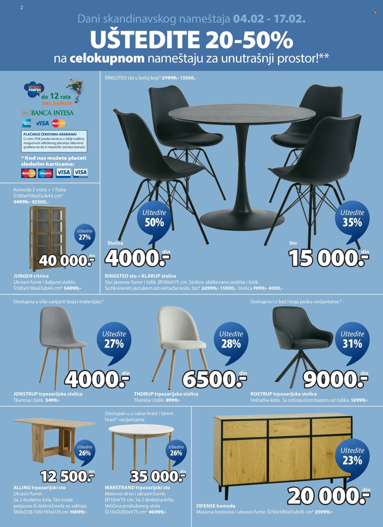 JYSK katalog - 04.02.2026 - 17.02.2026. Stranica 3