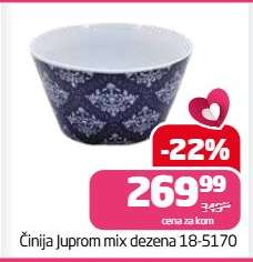 Činija Juprom mix dezena 18-5170