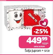 Šolja Juprom + srce
