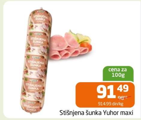 Stišnjena šunka Yuhor maxi