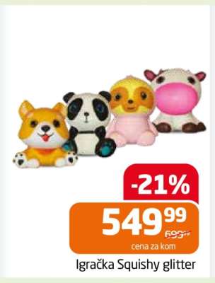 Igračka Squishy glitter