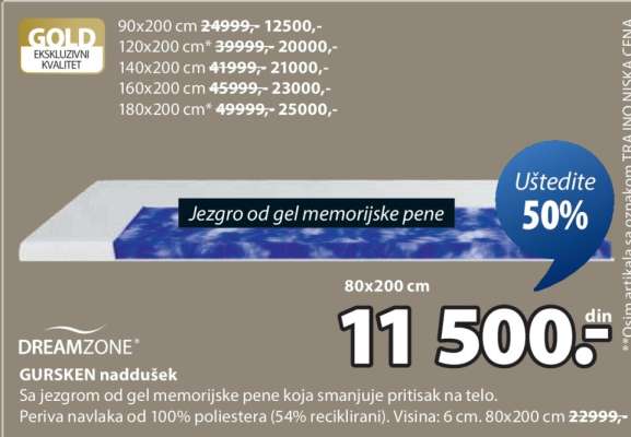 DREAMZONE GURSKEN NADDUŠEK