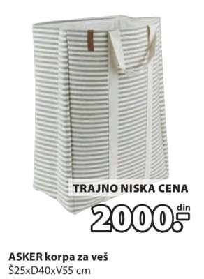 ASKER korpa za veš